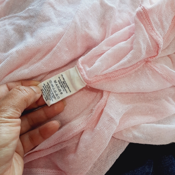 We The Free Pink Oversized Lightweight Knit Small Top - Picture 12 of 16